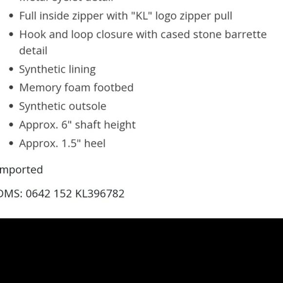 COPY - KARL LAGERFELD JEWELED COMBAT BOOTS 6 6.5 8.5 9 10 - Picture 8 of 8